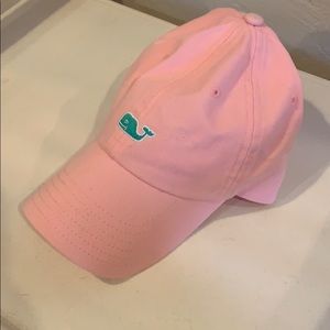 New Vineyard Vines Pink Logo Baseball Hat